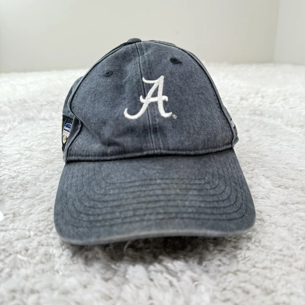 Alabama Crimson Tide Hat Cap Strap Back Playoff Orange Bowl Nike Street Gear
